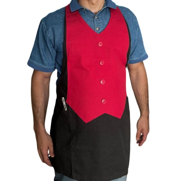 Designer Vest Apron – Stylish, Functional, and Easy Care - Picture 2 of 3